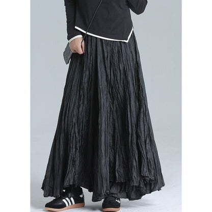Crinkle Flare Skirt【TR3183】