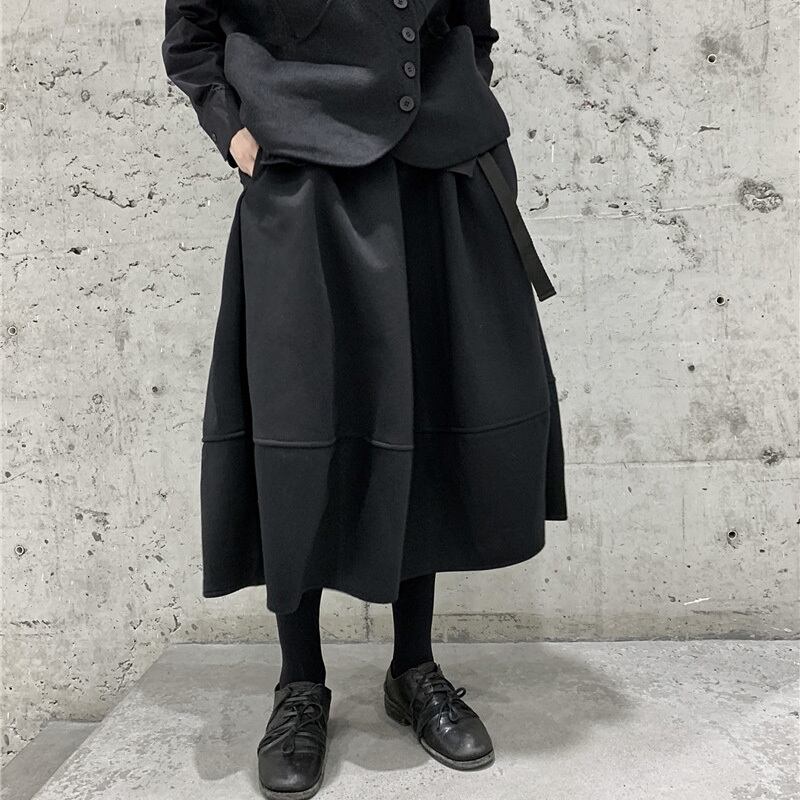Fluffily A-Line Skirt【TR3157】