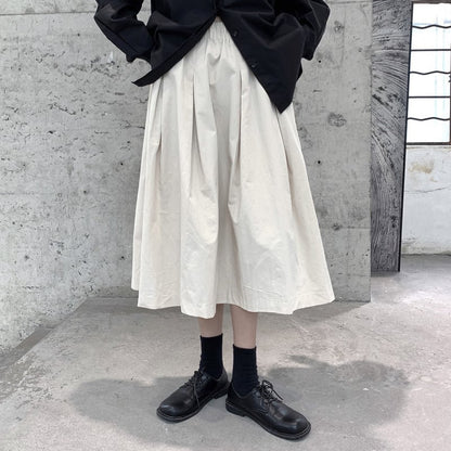 A-Line High-Waist Skirt【TR3164】