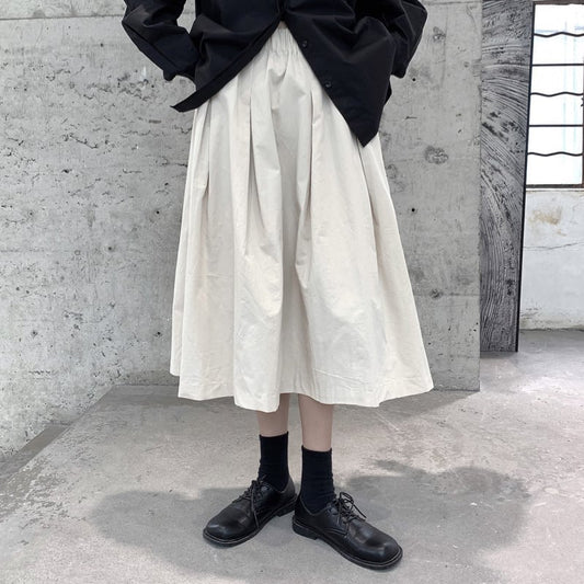 A-Line High-Waist Skirt【TR3164】
