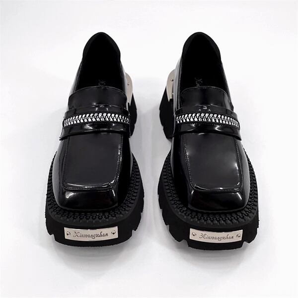 Leather Loafers Shoes【TR3393】