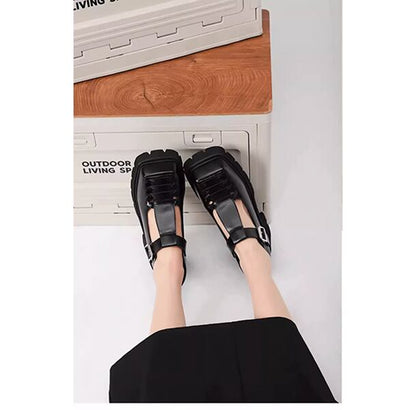 chunky heel roman Sandal【TR3415】