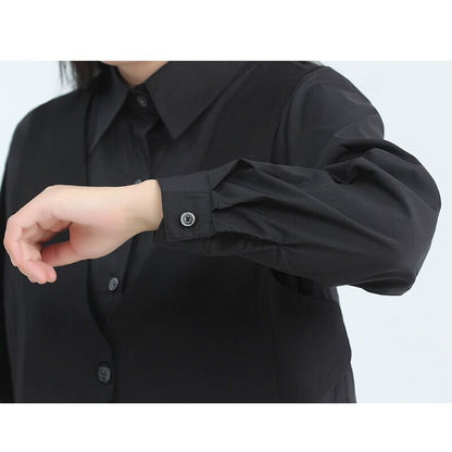 Fake-Layered Vest Collared Shirt【TR3135】