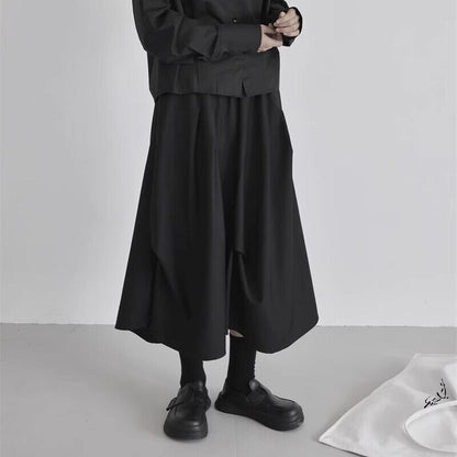 Asymmetry Drape Skirt【TR3187】