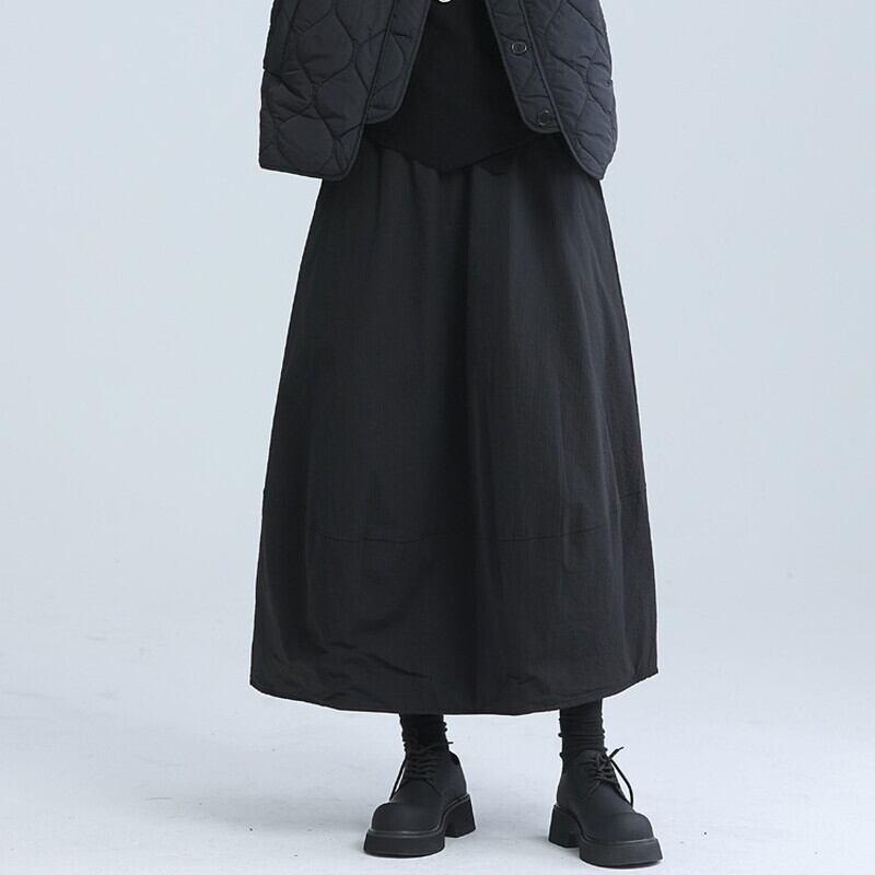 Balloon Drawstring Skirt【TR3154】