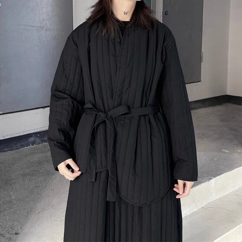 Asymemtry Ribbon Pleats Jacket【TR3255】
