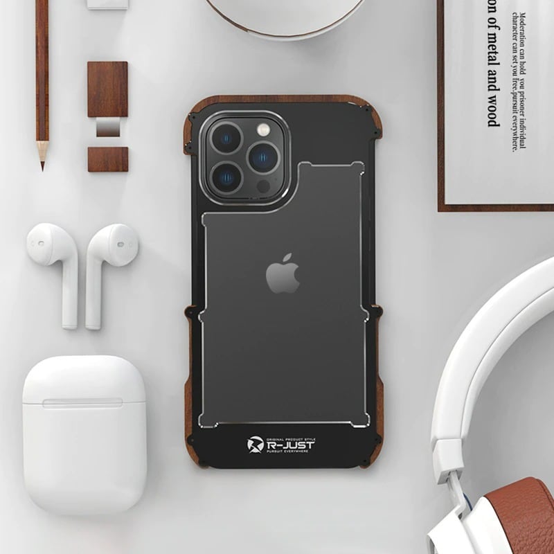 Bumper Case - Wood × Aluminum【TR0160】