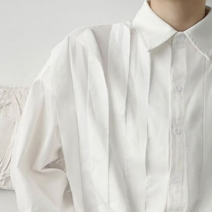 Tassel White Chick Shirt【TR0238】