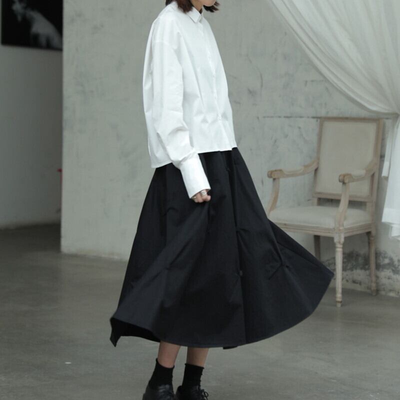 Side-Tac Basic Collared Shirt【TR3102】