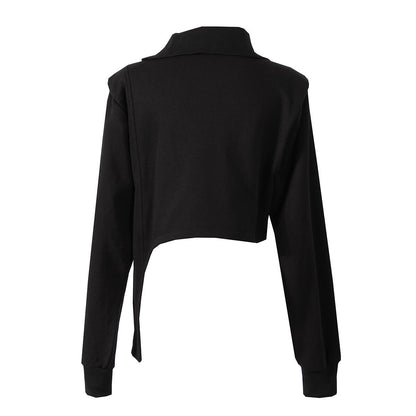Asymmetry Pullover Shirt【TR0004】