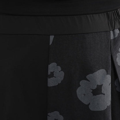 Asymmetrical Flower Wide Pants【TR3229】