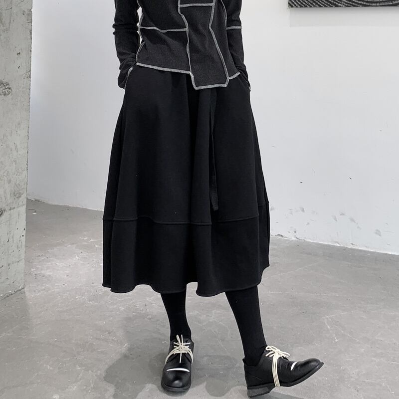Balloon Tiered Skirt【TR3178】