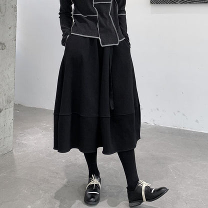 Balloon Tiered Skirt【TR3178】