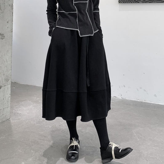 Balloon Tiered Skirt【TR3178】