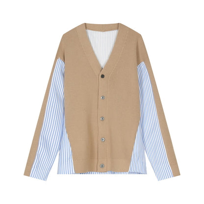 Mix Shirt Nichi Cardigan【TR1438】