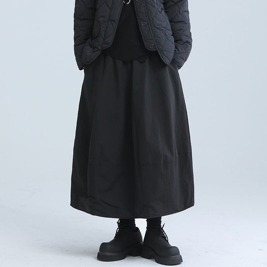 Balloon Drawstring Skirt【TR3154】