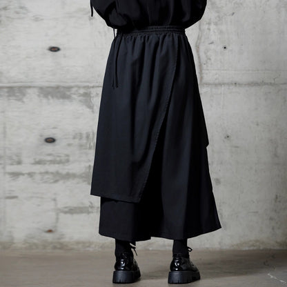 Multi-layer Design Skirt Pants【TR3301】