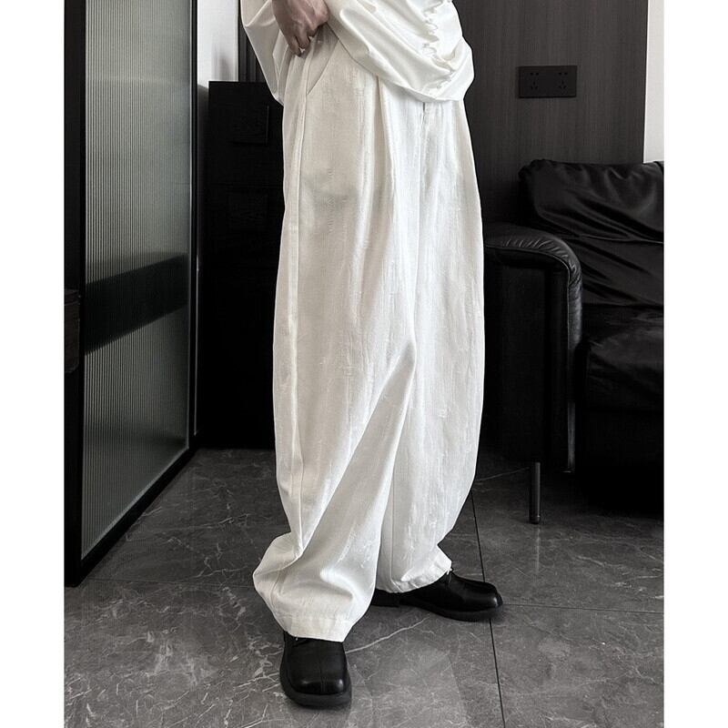 Barrel Wide-Leg Pants【TR3200】