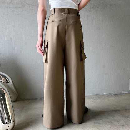 Pocket Bang Wide Pants【TR1448】