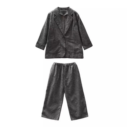Wild Wide Leg Pants Setup【TR2848】