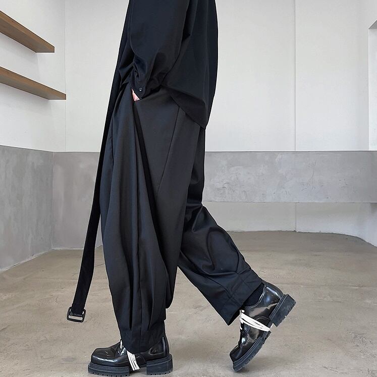 Leisurely Wide-Leg Pants【TR2489】