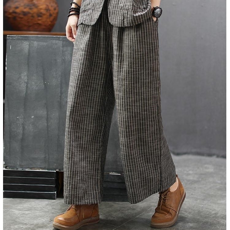 Wild Wide Leg Pants Setup【TR2848】