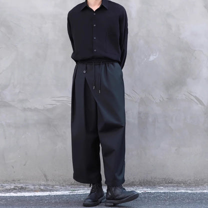 Asymmetric Tapered Pants【TR3280】