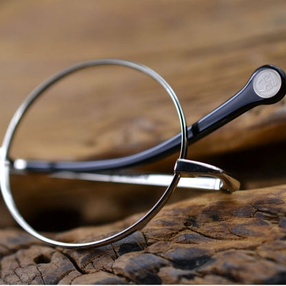 Vintage Round Metal Frame Glasses【TR2569】