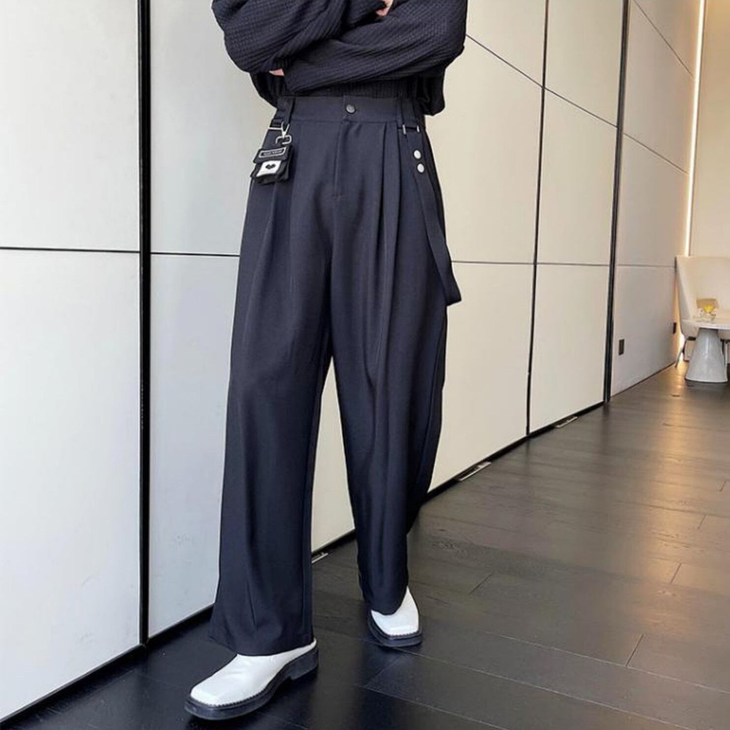 Tucked Wide Leg Pants【TR3290】