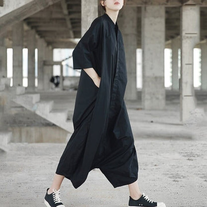 〈Unisex〉Over Loose Jumpsuit Overall【TR1136】