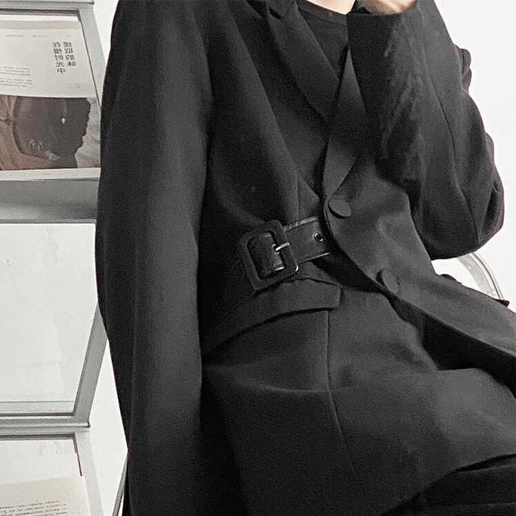 Center Belting Mode Jacket【TR2459】