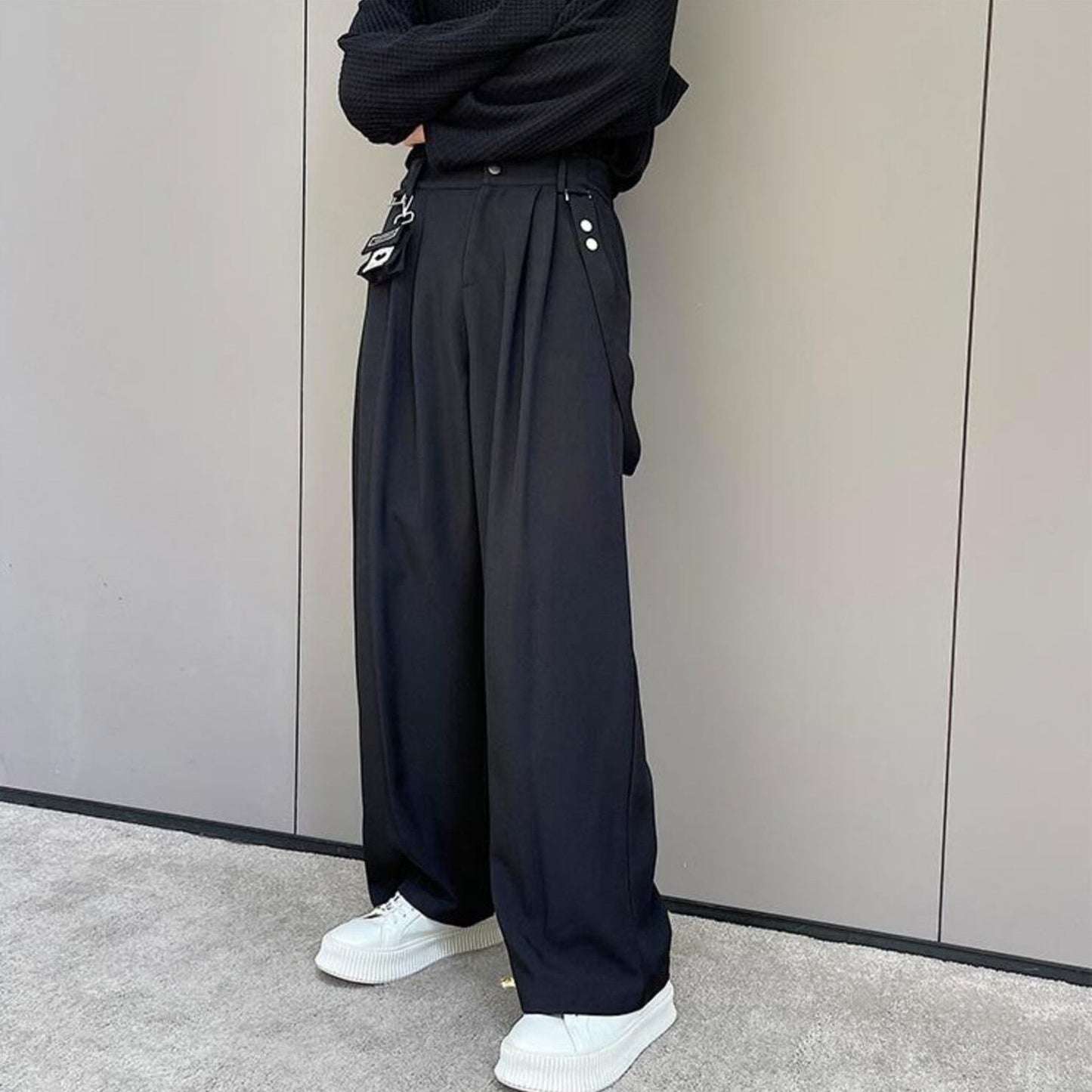 Tucked Wide Leg Pants【TR3290】