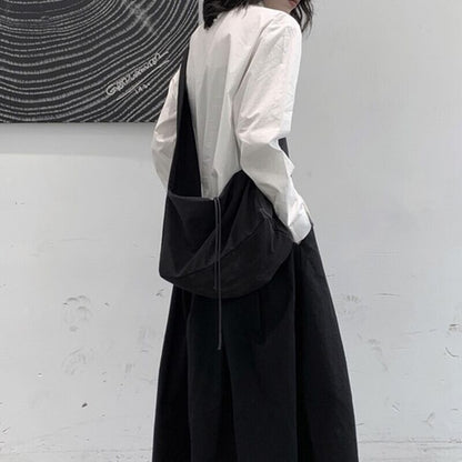 Arrange Asymemtry Collared Shirt【TR3104】