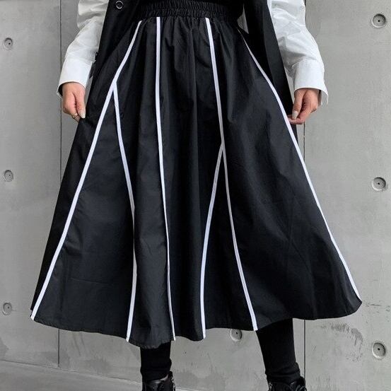 High Elastic Waist Skirt【TR1101】