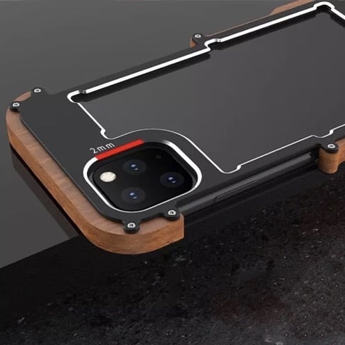 Bumper Case - Wood × Aluminum【TR0160】