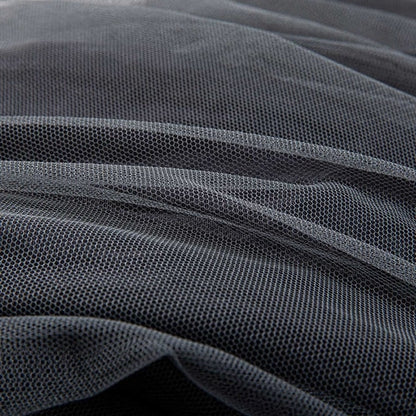Mesh Tulle Belt Skirt【TR1308】