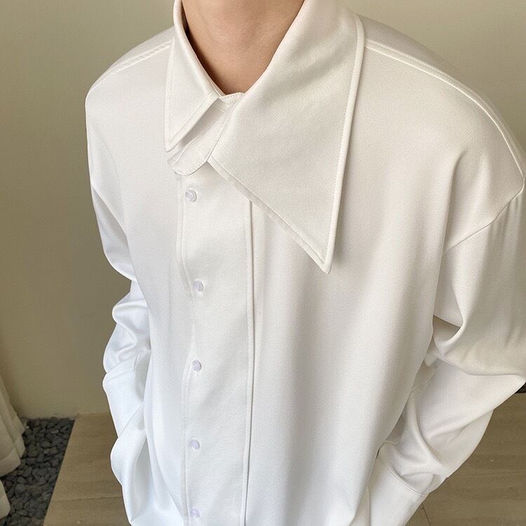 Nichi-botton Asyme Shirt【TR1446】