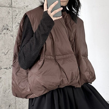 Quilting Balloon Jacket Vest【TR3237】