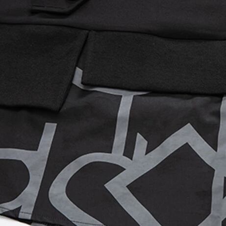 〈Unisex〉Docking Long Sleeve Sweat Shirt【TR1263】