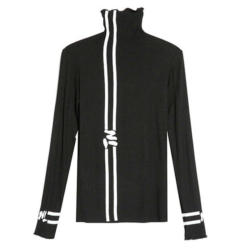 High-neck Cutsew Shirt【TR0515】
