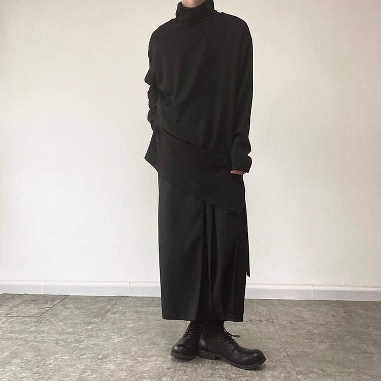 〈Unisex〉Turtleneck Chick Sweatshirt【TR1160】