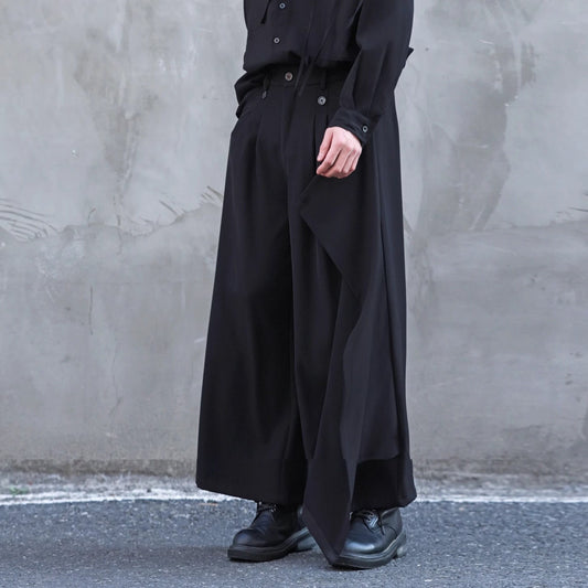 Wrap Design Hakama Pants【TR3275】