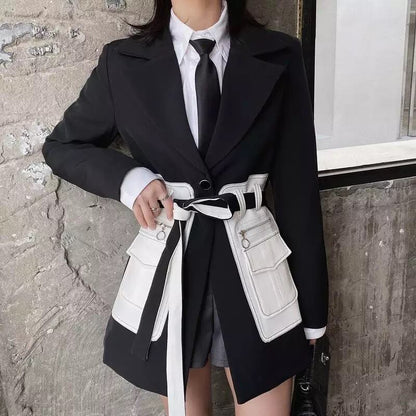 〈Unisex〉Contrast Color Jacket【TR2976】