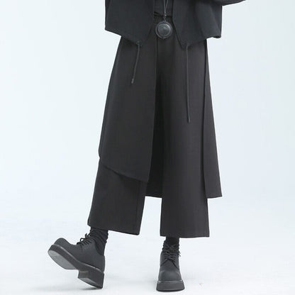 Layered Cropped Pants【TR3195】