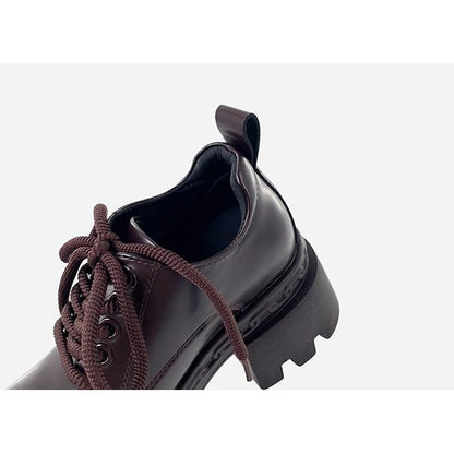 Retro Style Derby Shoes【TR3407】