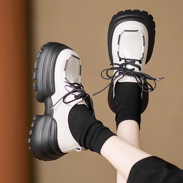 Oversized Loafers Shoes【TR3396】