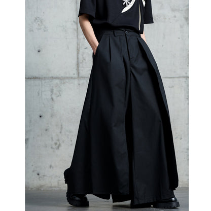 High-Waisted Hakama Pants【TR3271】