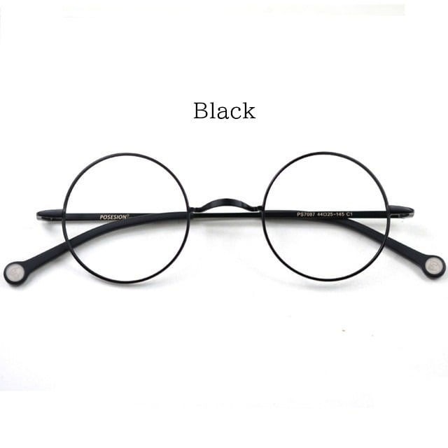 Vintage Round Metal Frame Glasses【TR2569】