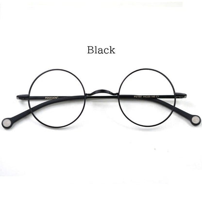 Vintage Round Metal Frame Glasses【TR2569】