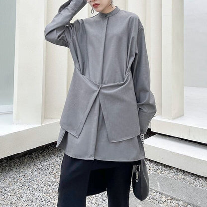 Center Fit Blouse Shirt【TR1020】